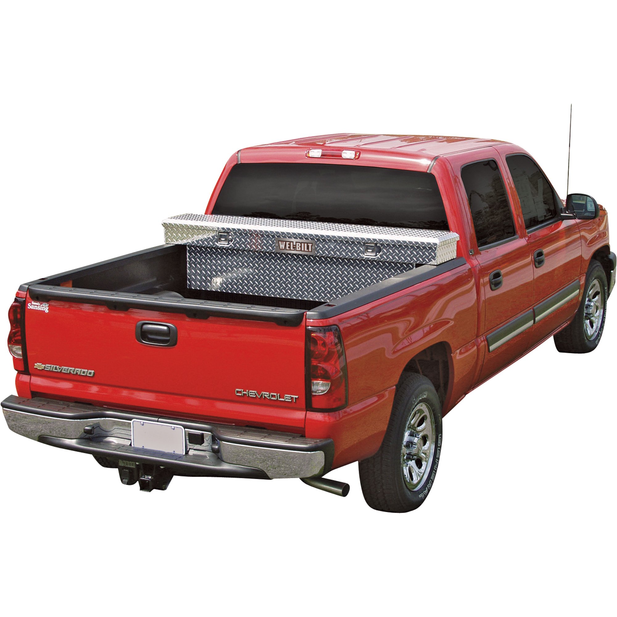 Wel-Bilt Slim Line Truck Box – 71in., Aluminum